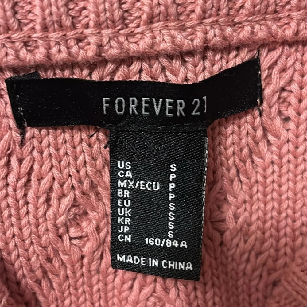 Forever 21 Pink Textured Tank Top